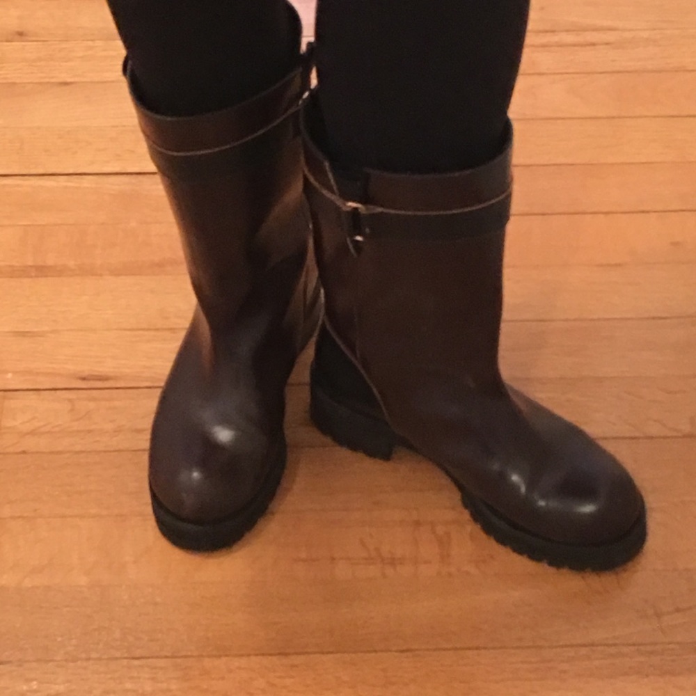Marni Two-Tone Leather boots 7.5-8